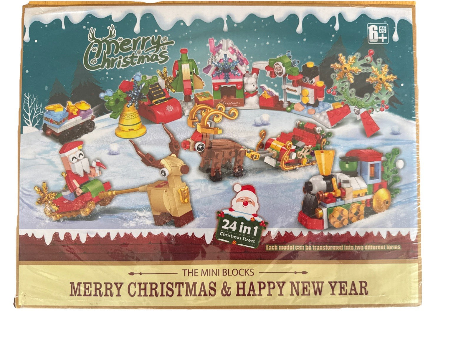 Mini Blocks Advent Calendar Christmas Sealed