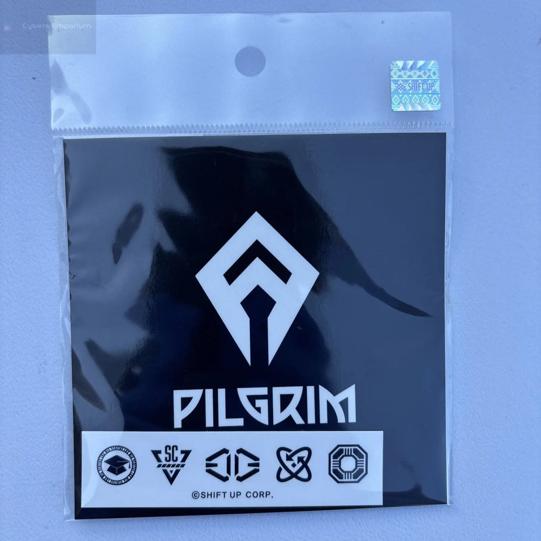 Algernon Product NIKKE Logo Sticker Pilgrim Approx. W100×H100mm Paper
