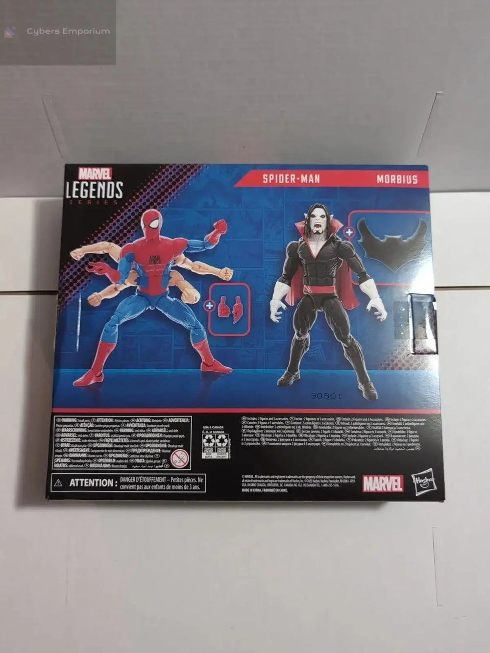 Marvel Legends The Amazing Spider-Man and Morbius 2 pack