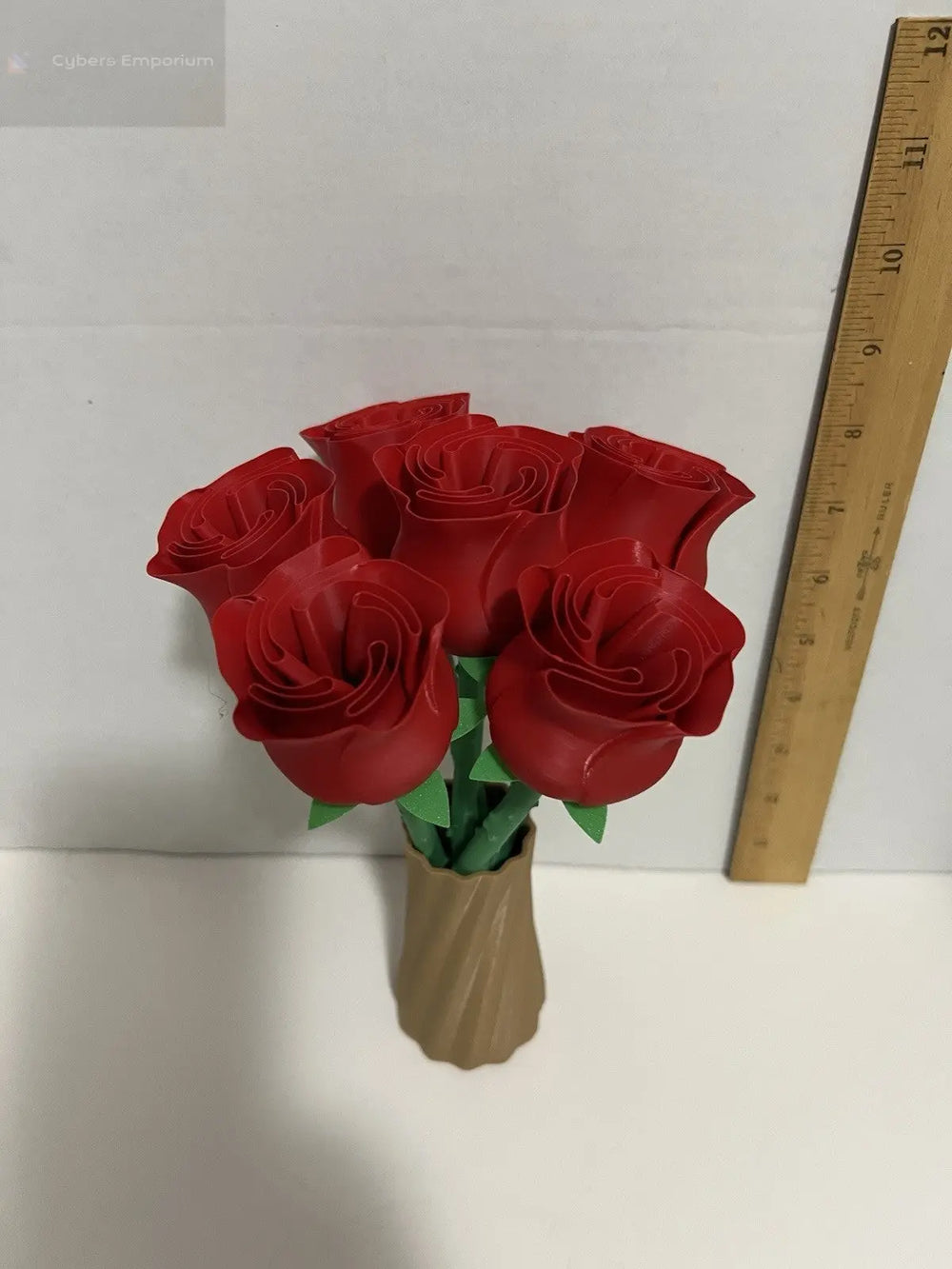 Rose Bouquet Gift 3D Printed Roses Half-Dozen