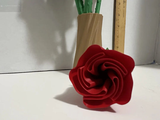 Rose Bouquet Gift 3D Printed Roses Half-Dozen