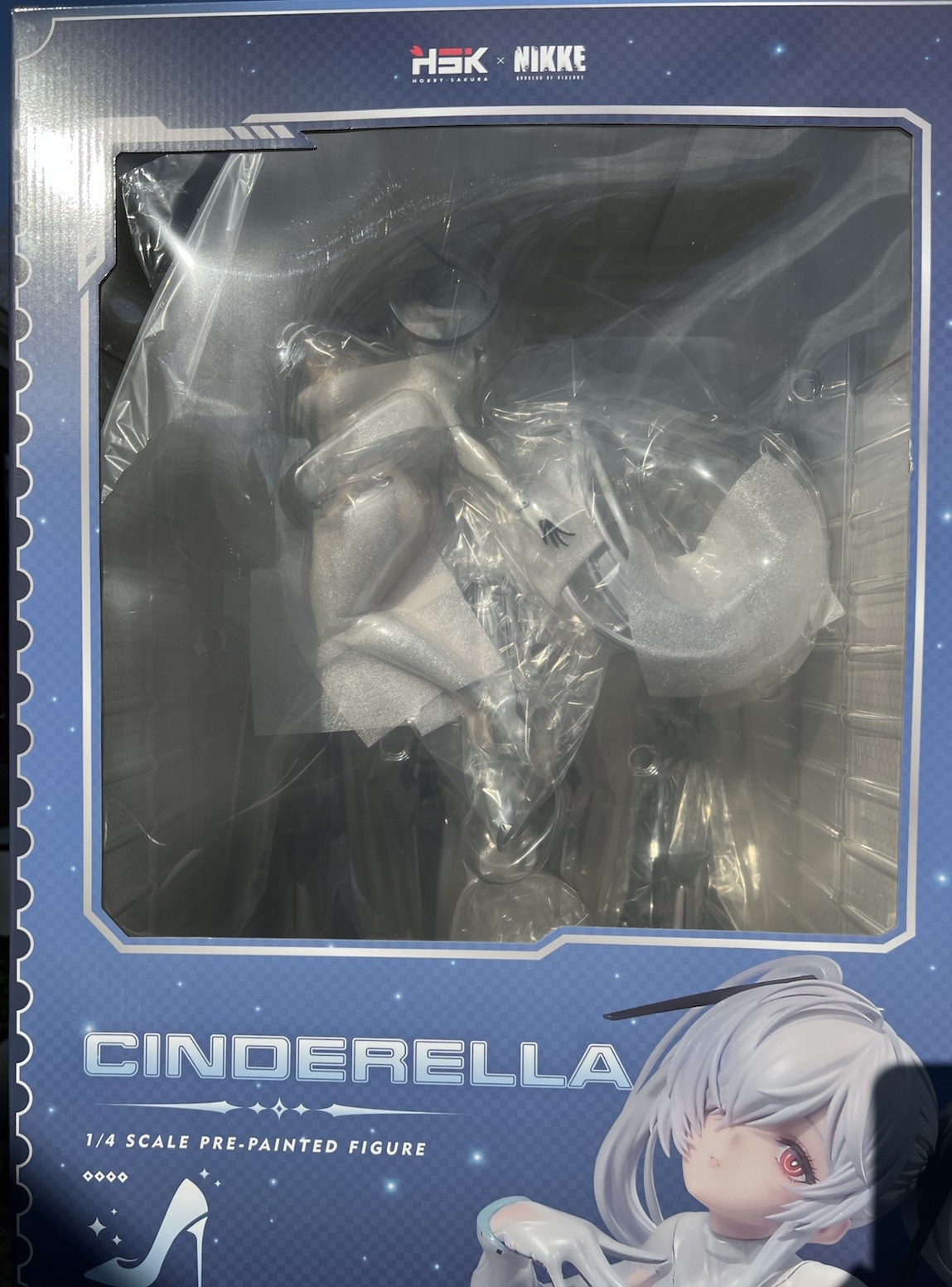 NIKKE Cinderella DX Figure Goddess of Victory Anime Collectible Authentic